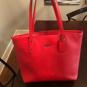 MIAMI RED COACH PURSE